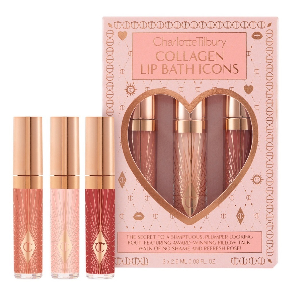 ✨ CHARLOTTE TILBURY COLLAGEN LIP BATH ICONS KIT
LIMITED EDITION KIT